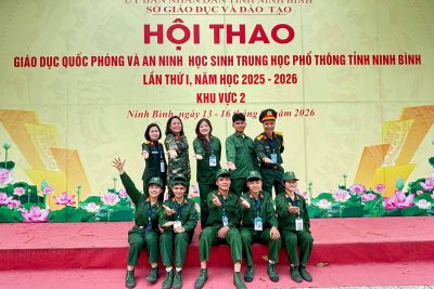 Đội tuyển GDQP-AN đạt thành tích cao trong hội thao QPAN cấp tỉnh năm học 2025 -2026