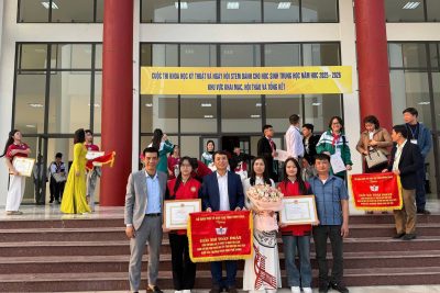 Trường THPT Lý Nhân nhận giải Nhất trong cuộc thi KHKT cấp tỉnh năm học 2025- 2026