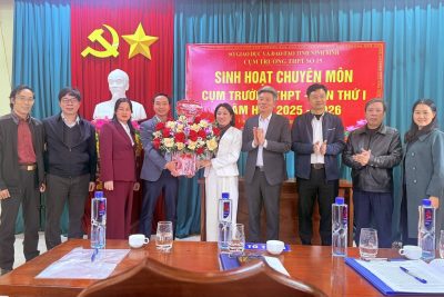 SINH HOẠT CHUYÊN MÔN CỤM TRƯỜNG THPT SỐ 15 – LẦN THỨ I