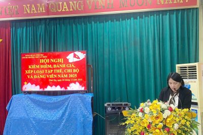 Hội nghị kiểm điểm, đánh giá và xếp loại tập thể, chi bộ và đảng viên năm 2025
